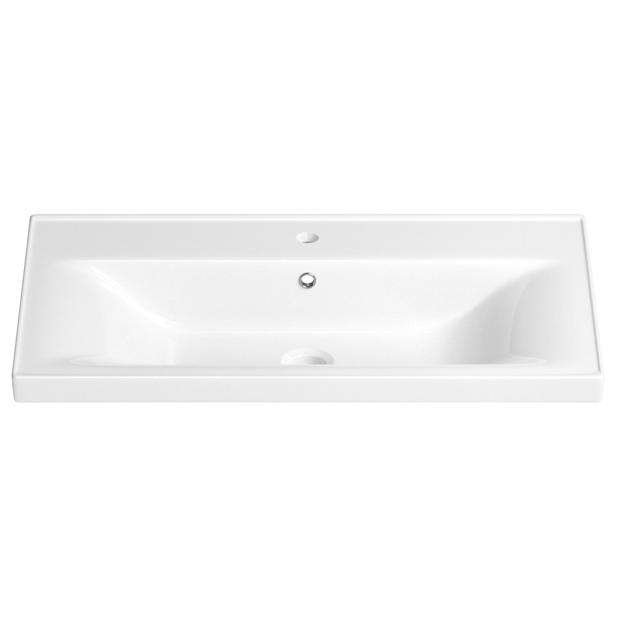 Настенная или мебельная раковина Wellsee FreeDom 80x46, 151106000