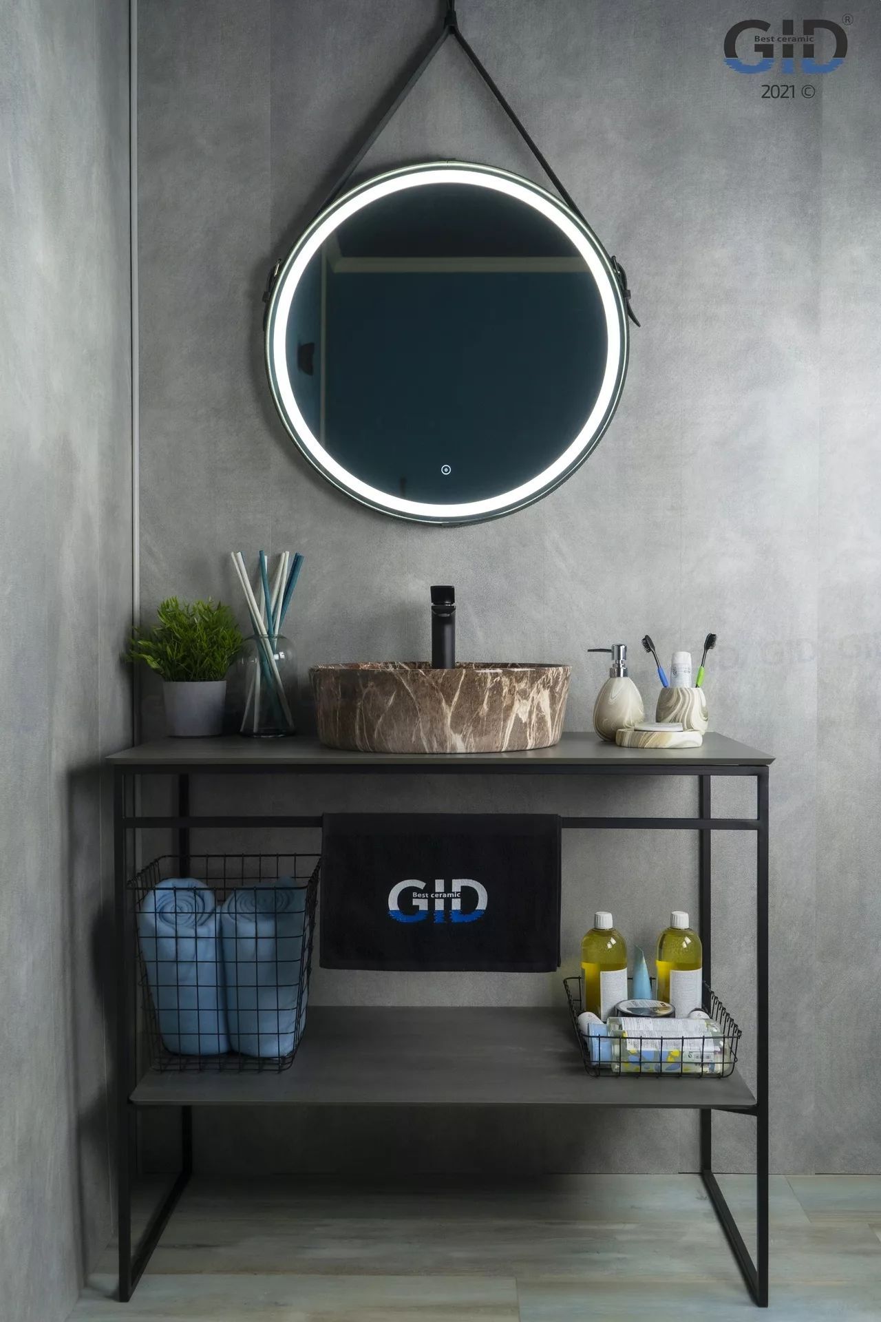 Умывальник Gid MNC536 44x44, 54445