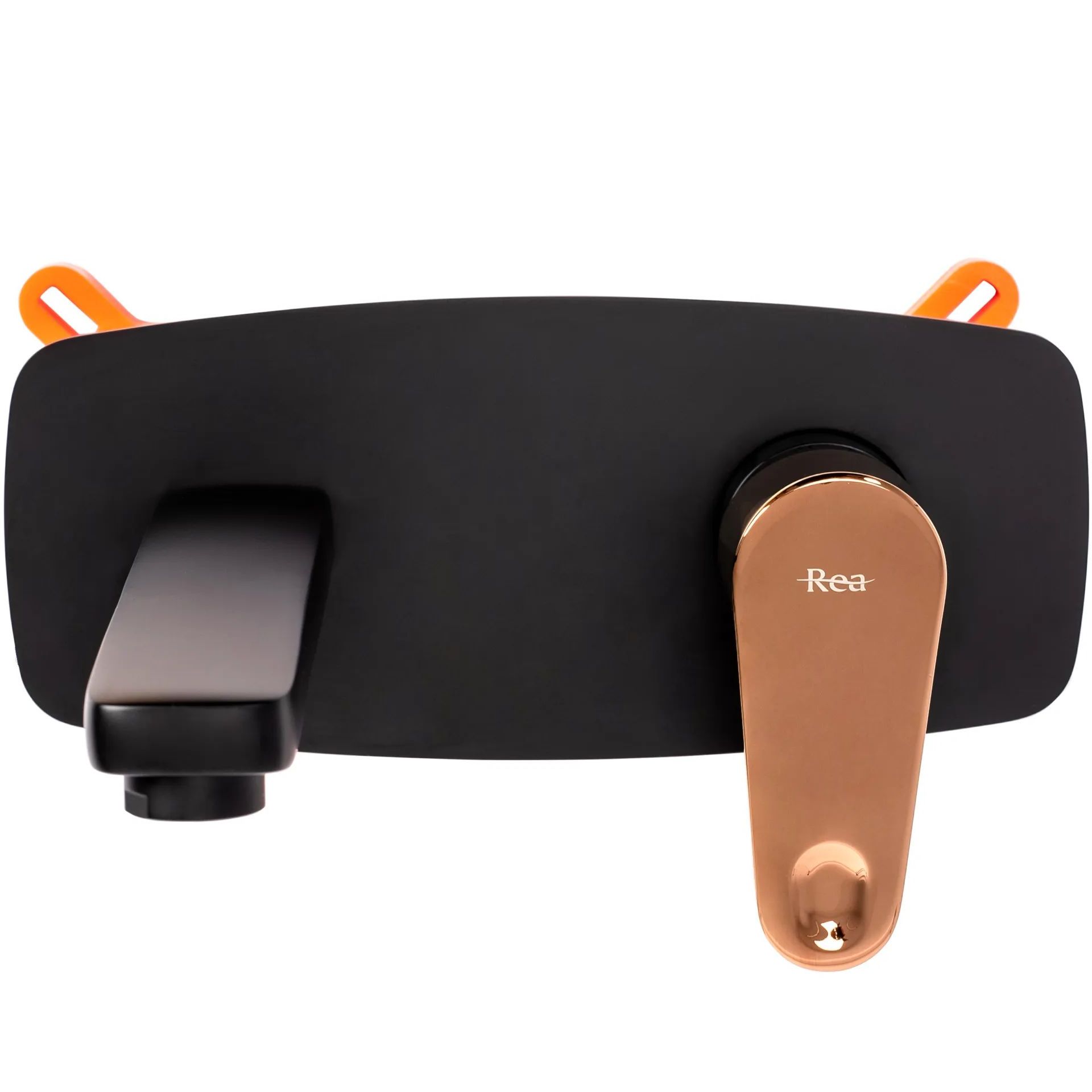 Смеситель для умывальника Rea Mild Black/Rose Gold, REA-B9142