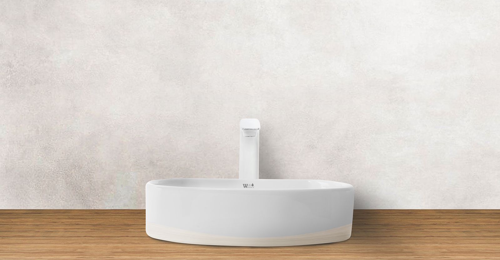 Раковина накладная WeltWasser ELBACH 3041 40x35