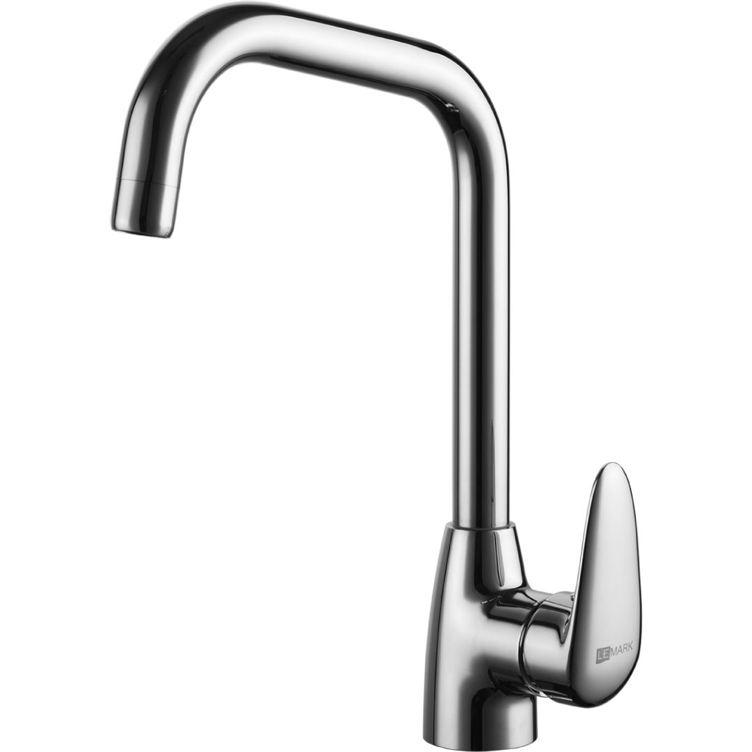 Смеситель для кухни с высоким поворотным изливом Lemark Pramen, LM3355C
