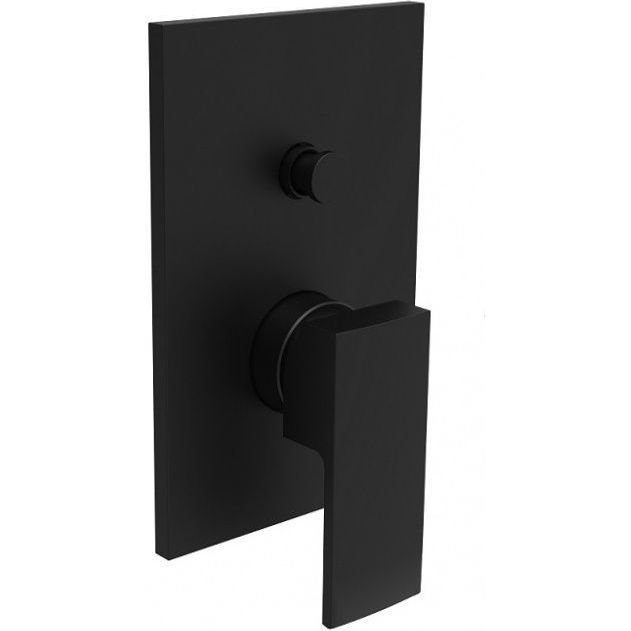 Смеситель для душа встраиваемый Paffoni Elle черный матовый, EL015NO/M