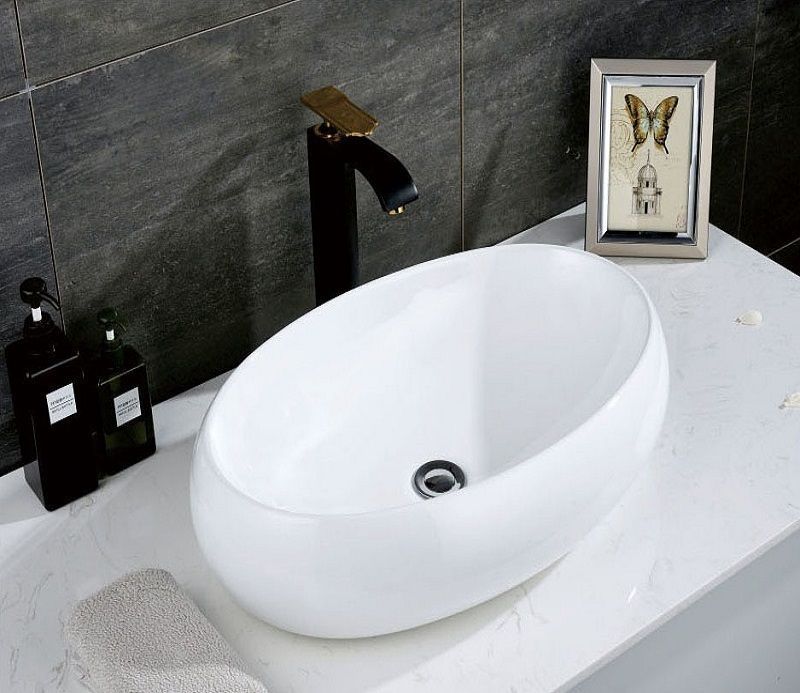 Раковина для ванной Ceramalux 59x41, 9030А