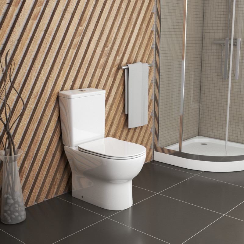 Унитаз напольный безободковый Grossman, GR-4448S