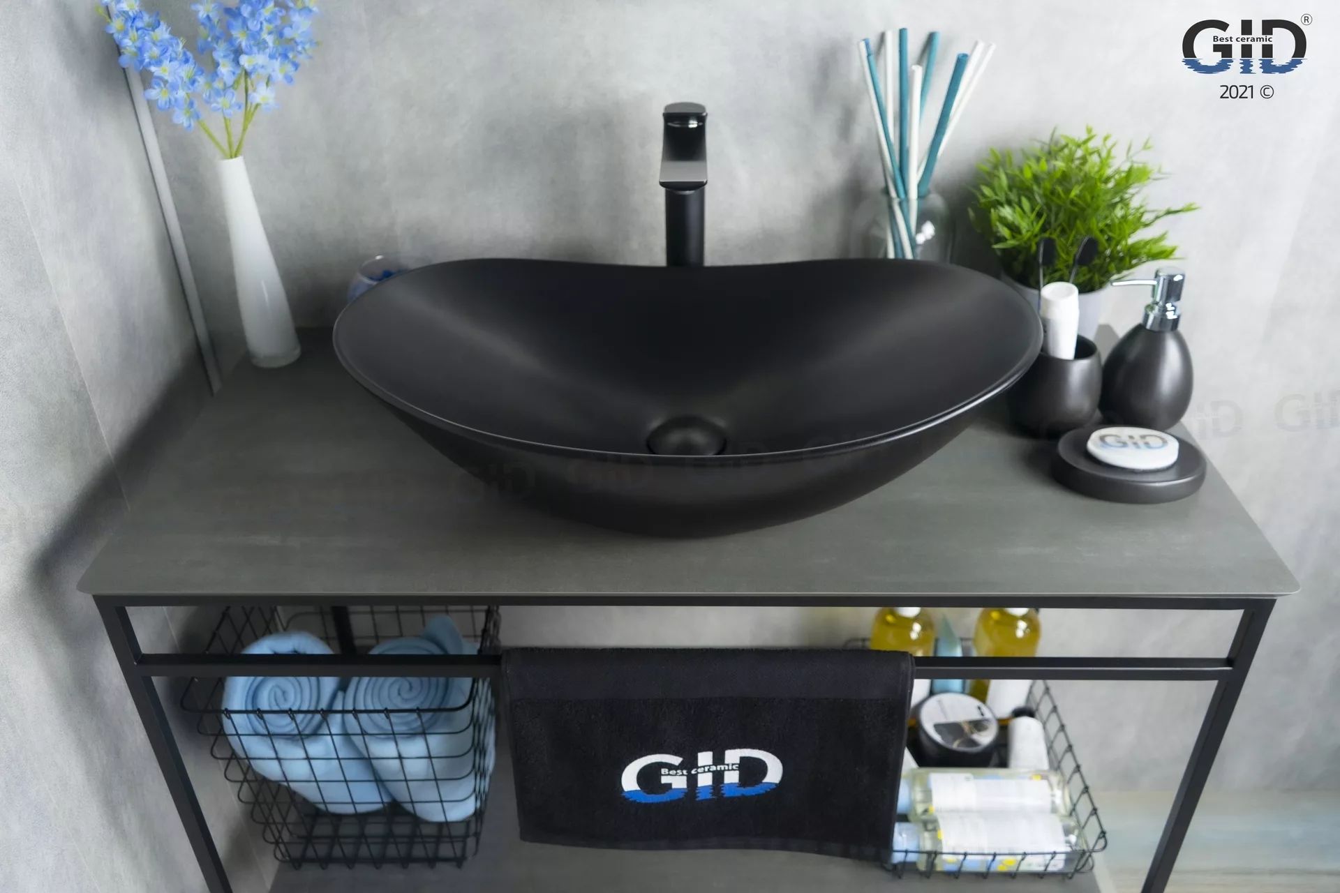 Умывальник Gid BM9811 61x37, 53337
