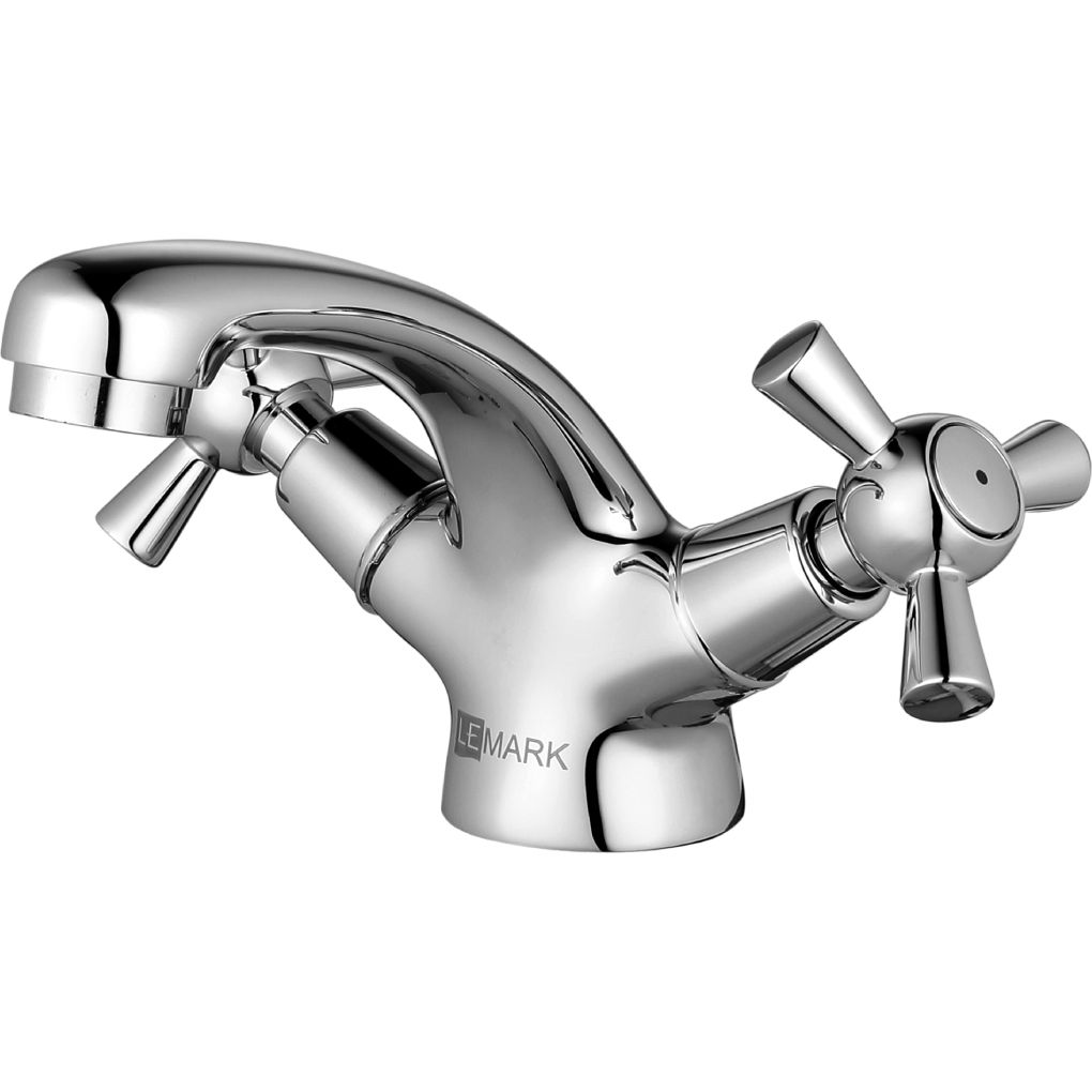 Смеситель для умывальника монолитный Lemark Contour, LM7406C