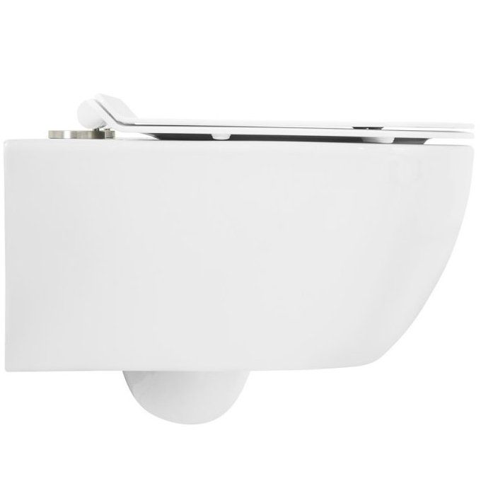 Унитаз подвесной безободковый Cezares Molveno, CZR-2468-TH-R