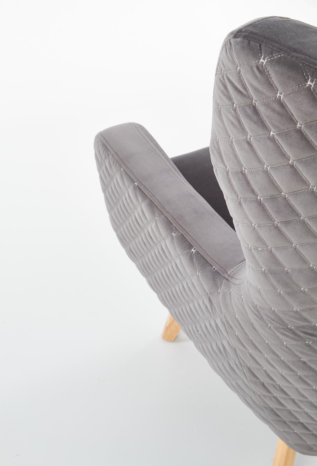 Кресло Halmar Marvel серый/черный, V-CH-MARVEL-FOT-POPIEL