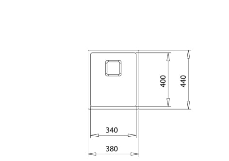 Кухонная мойка Teka Flexlinea RS15 34.40 SQ, 115000015
