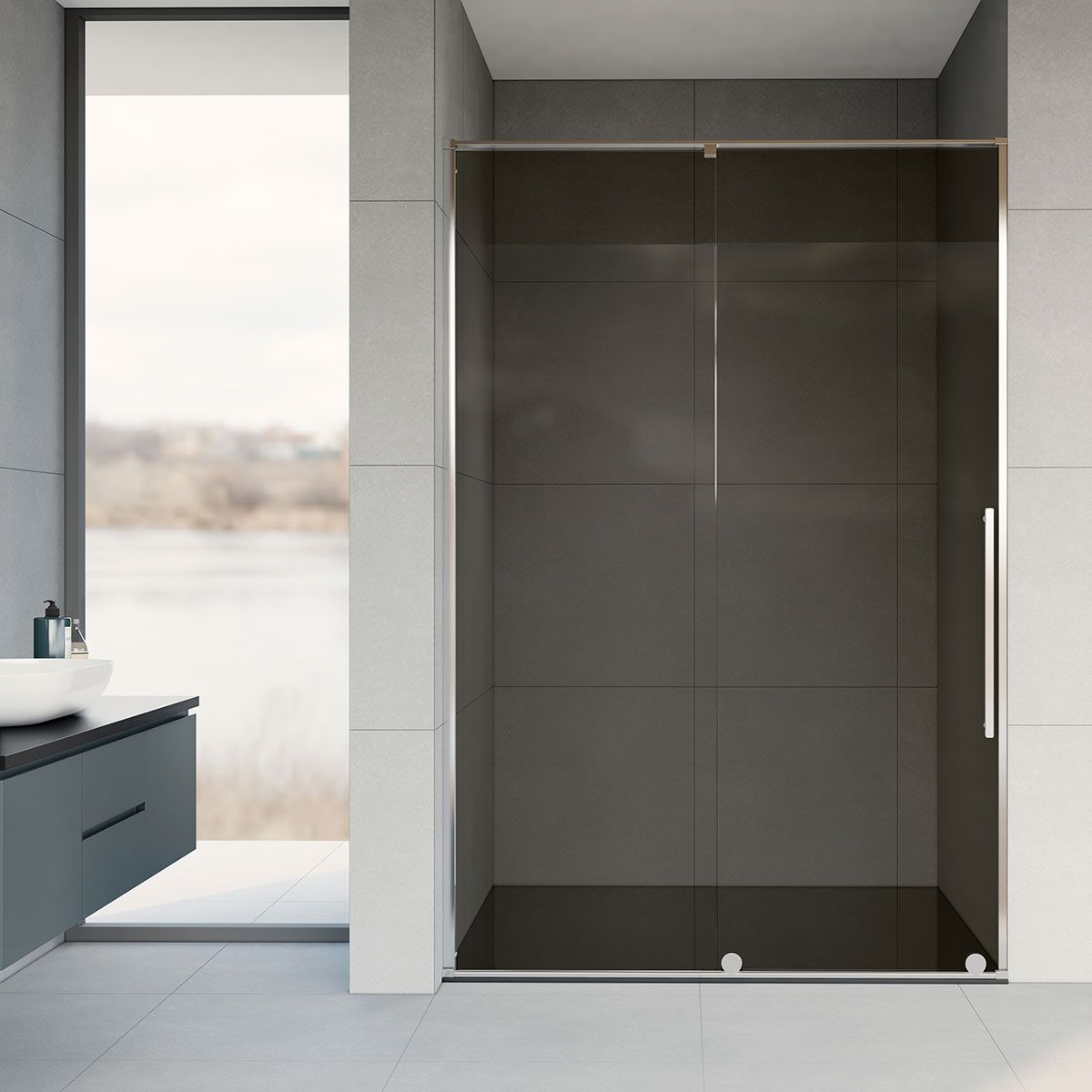 Душевая дверь Vincea Arno 120, VPS-1A120CG