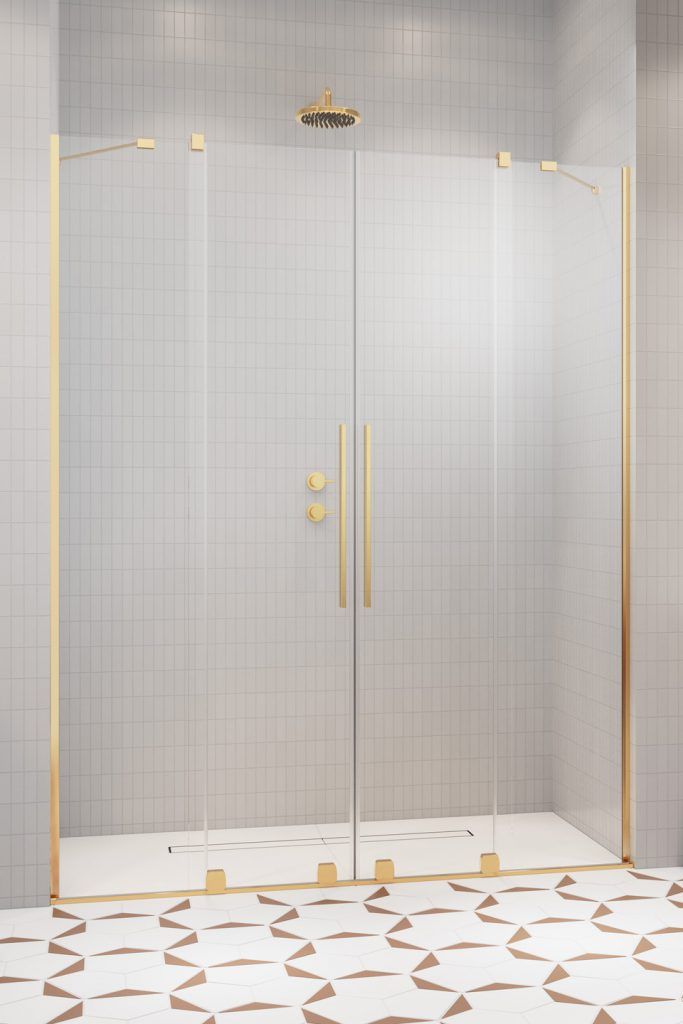 Двери в нишу Radaway Furo DWD Gold 200