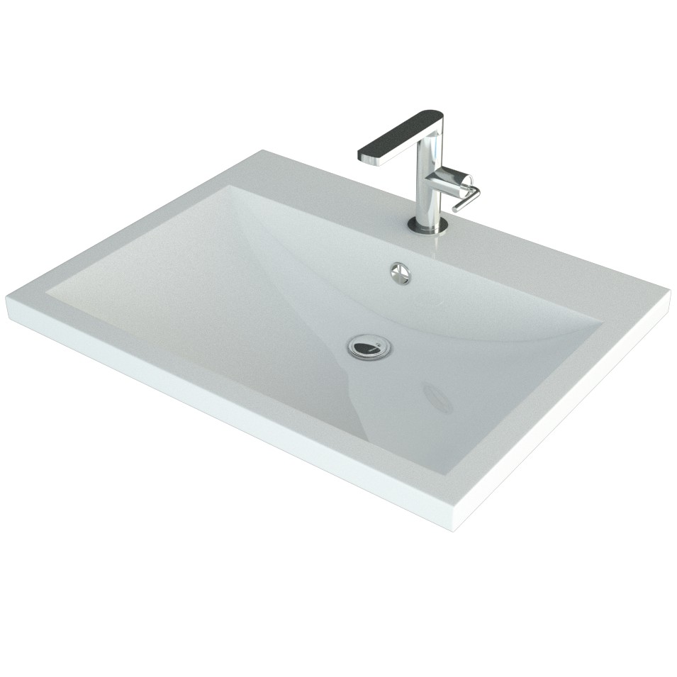 Раковина Andrea 580, 58x48