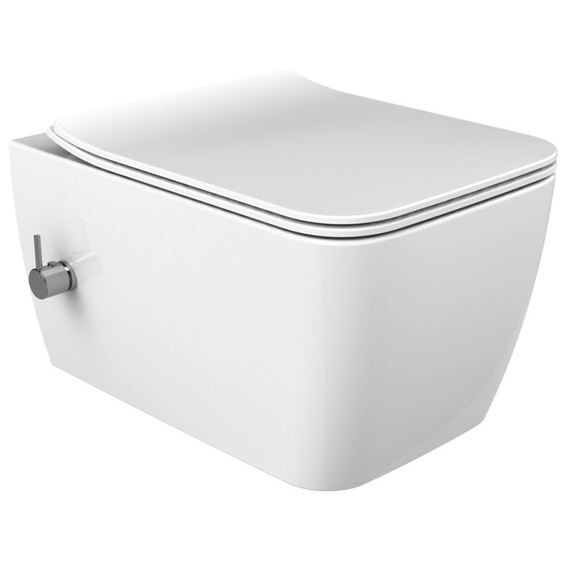 Унитаз подвесной безободковый CeraStyle Hera, HC01706PH00