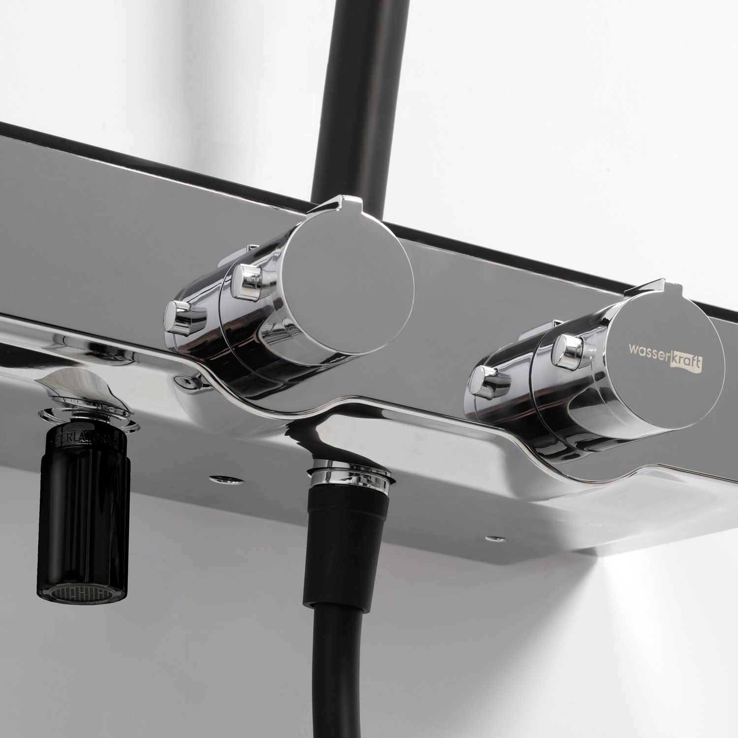 Душевой комплект с термостатическим смесителем WasserKRAFT Thermo, A11401