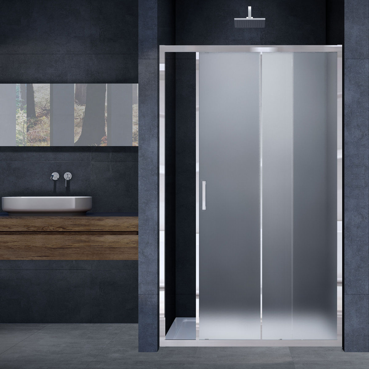 Душевая дверь Vincea Alpha 150, VDS-3AL150MT