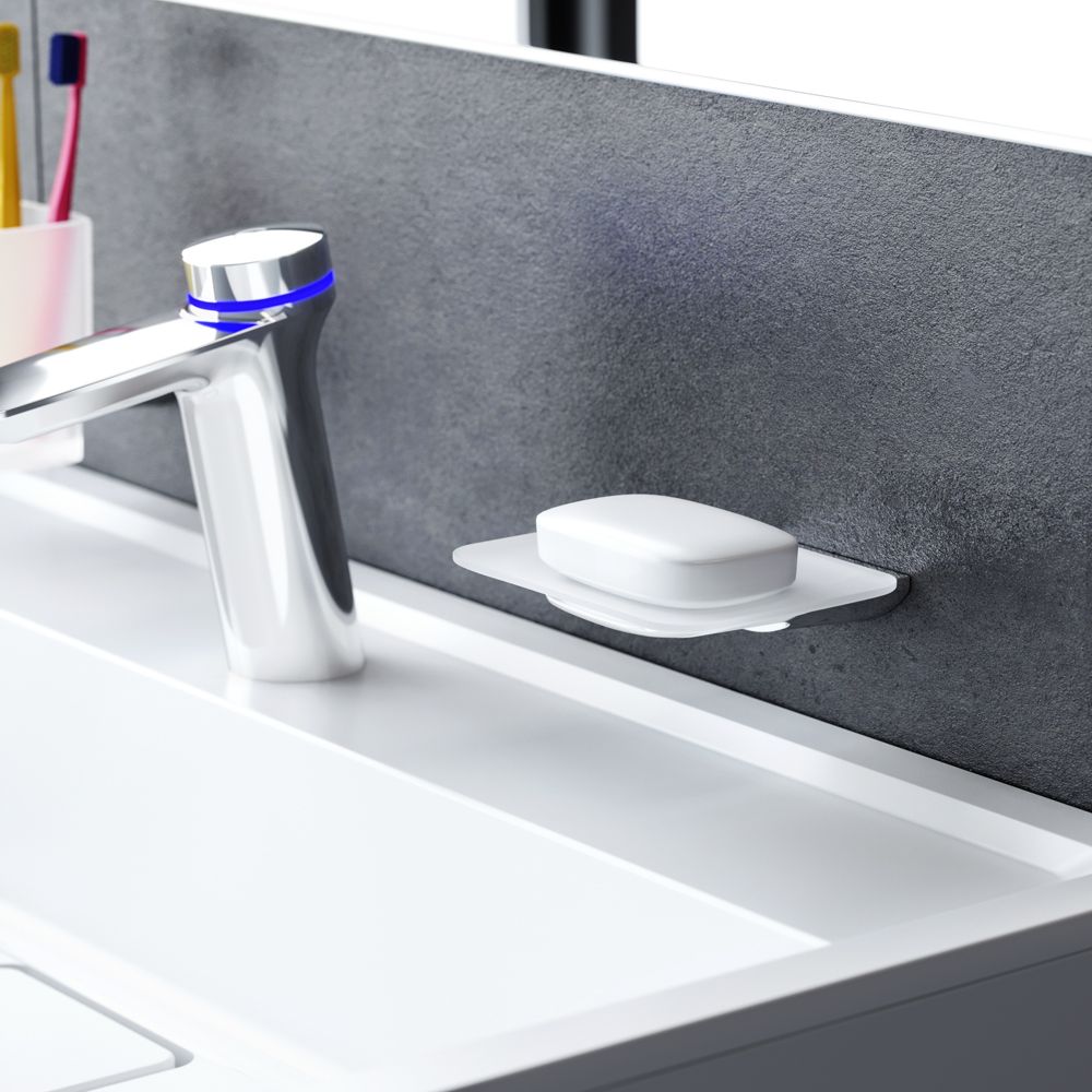 Стеклянная мыльница с настенным держателем, AM.PM Inspire 2.0, A50A34200