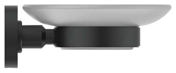 Мыльница с держателем, матовое стекло Ideal Standard IOM Black, A9122XG