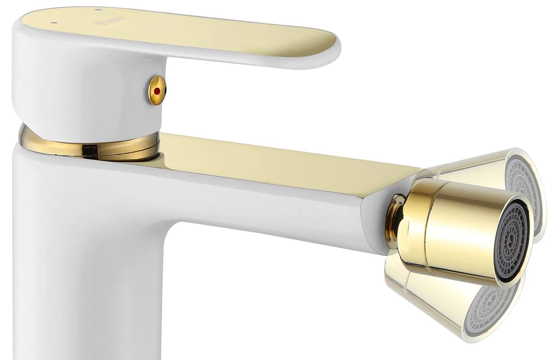 Смеситель для биде Rea Mason White/Gold, REA-B9930