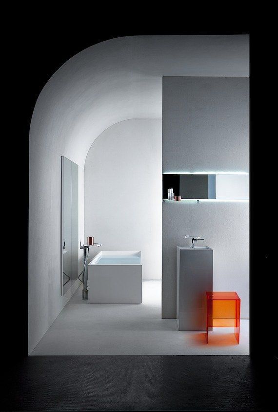 Свободностоящая раковина Laufen Kartell 37,5x43,5, 8.1133.1.000.112.1