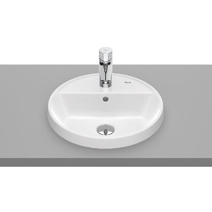 Умывальник врезной Roca The Gap Round 40x40, A3270Y4000