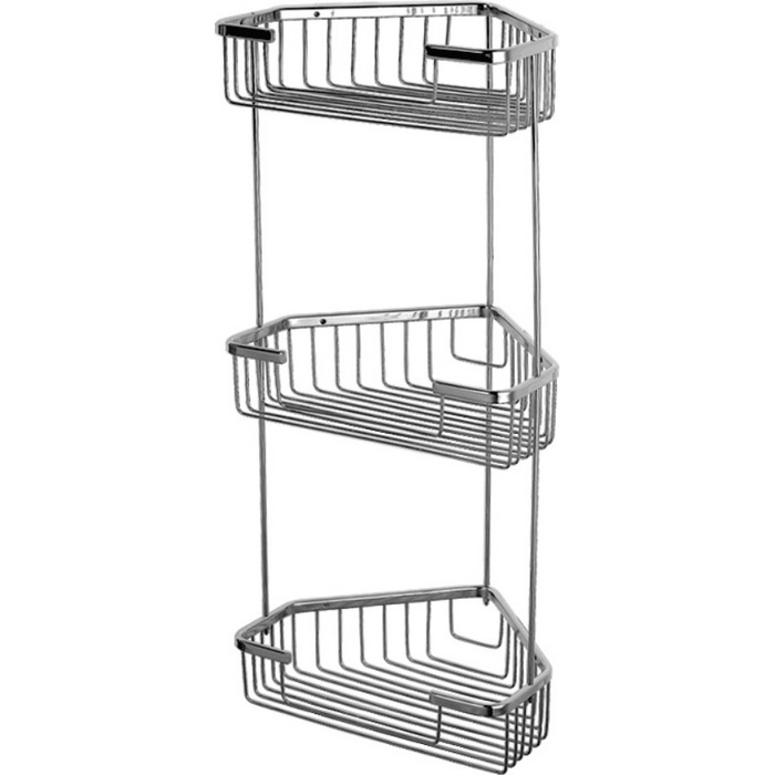 Полка 3-х ярусная угловая решетка Ledeme L335-2