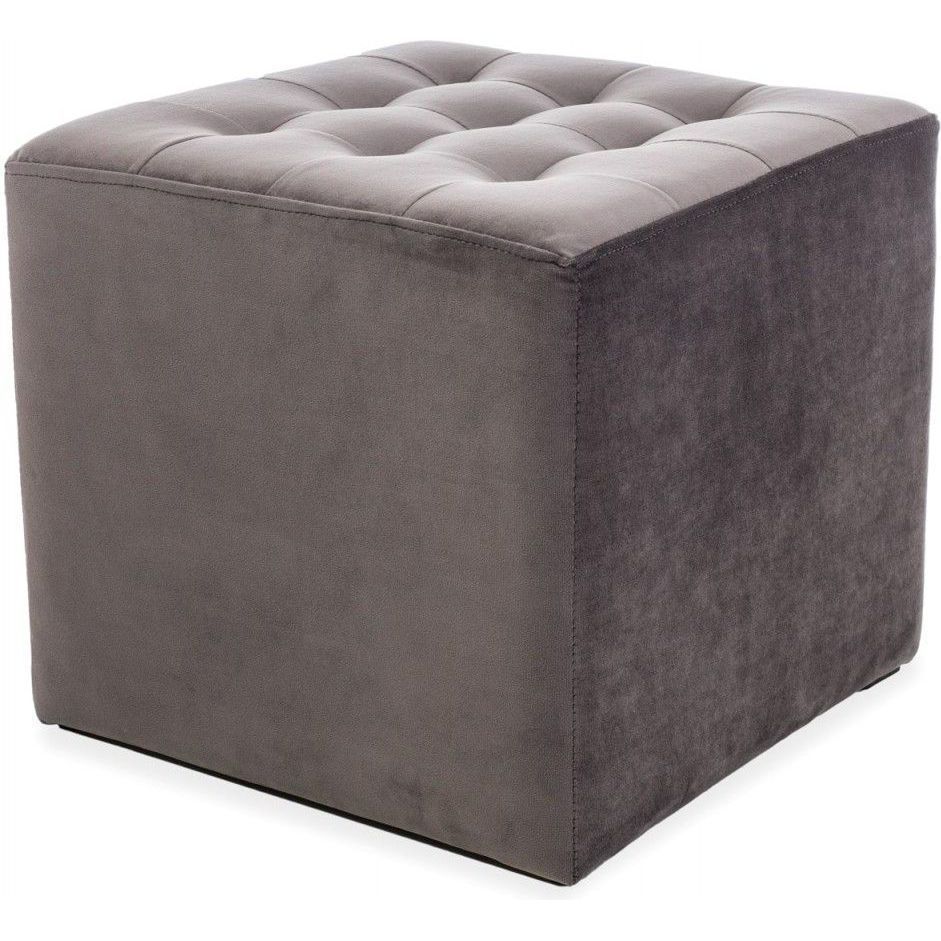 Пуф Signal Lori Velvet Bluvel 14 серый, LORISZV