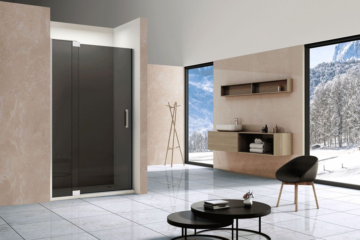 Душевая дверь Vincea Extra 80/90, VDP-1E8090CG