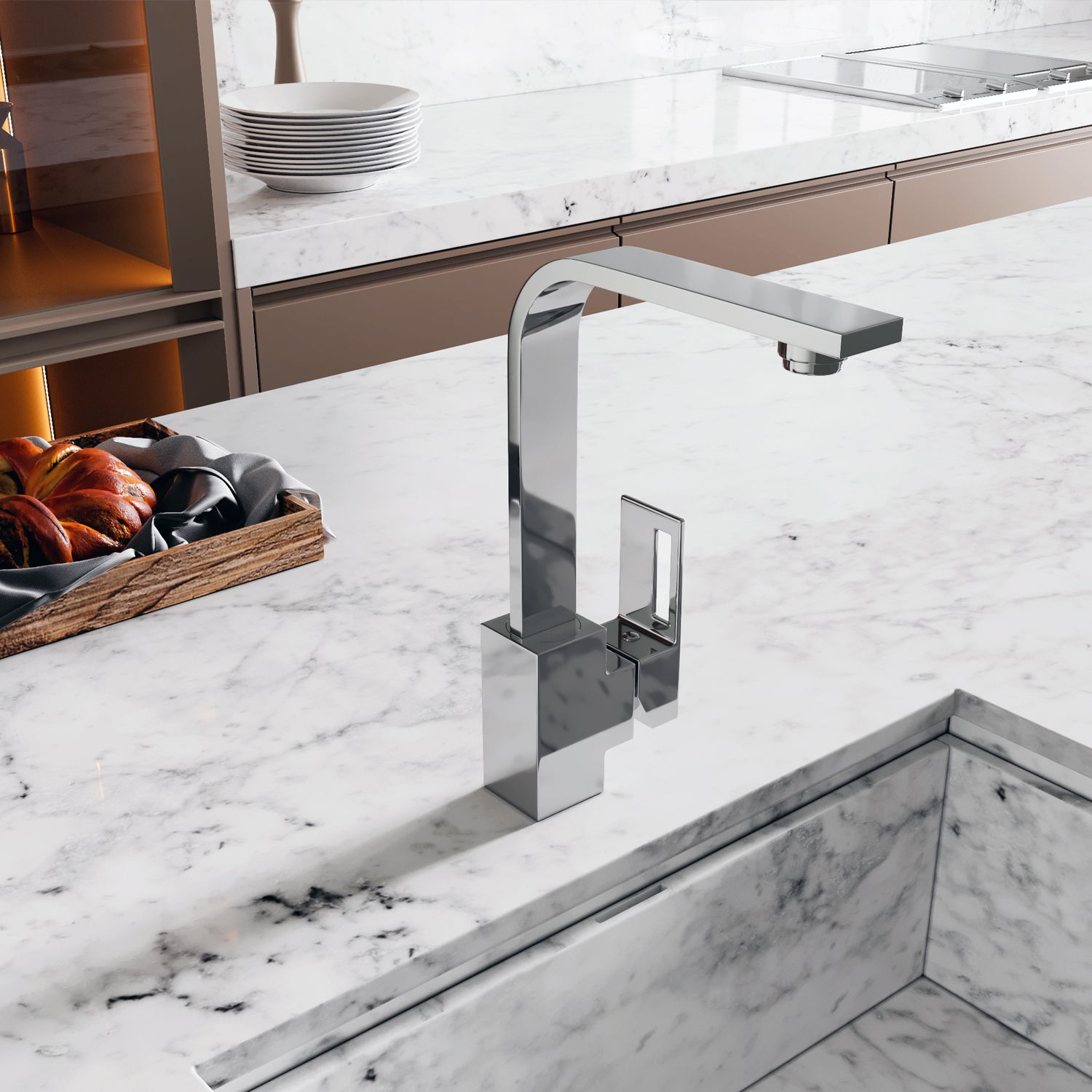 Смеситель для кухни WasserKRAFT Alme, 1507