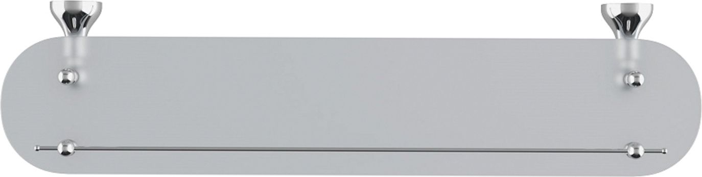 Полка, матовое стекло, сплав металлов, Iddis Retro, RETSSG0i44