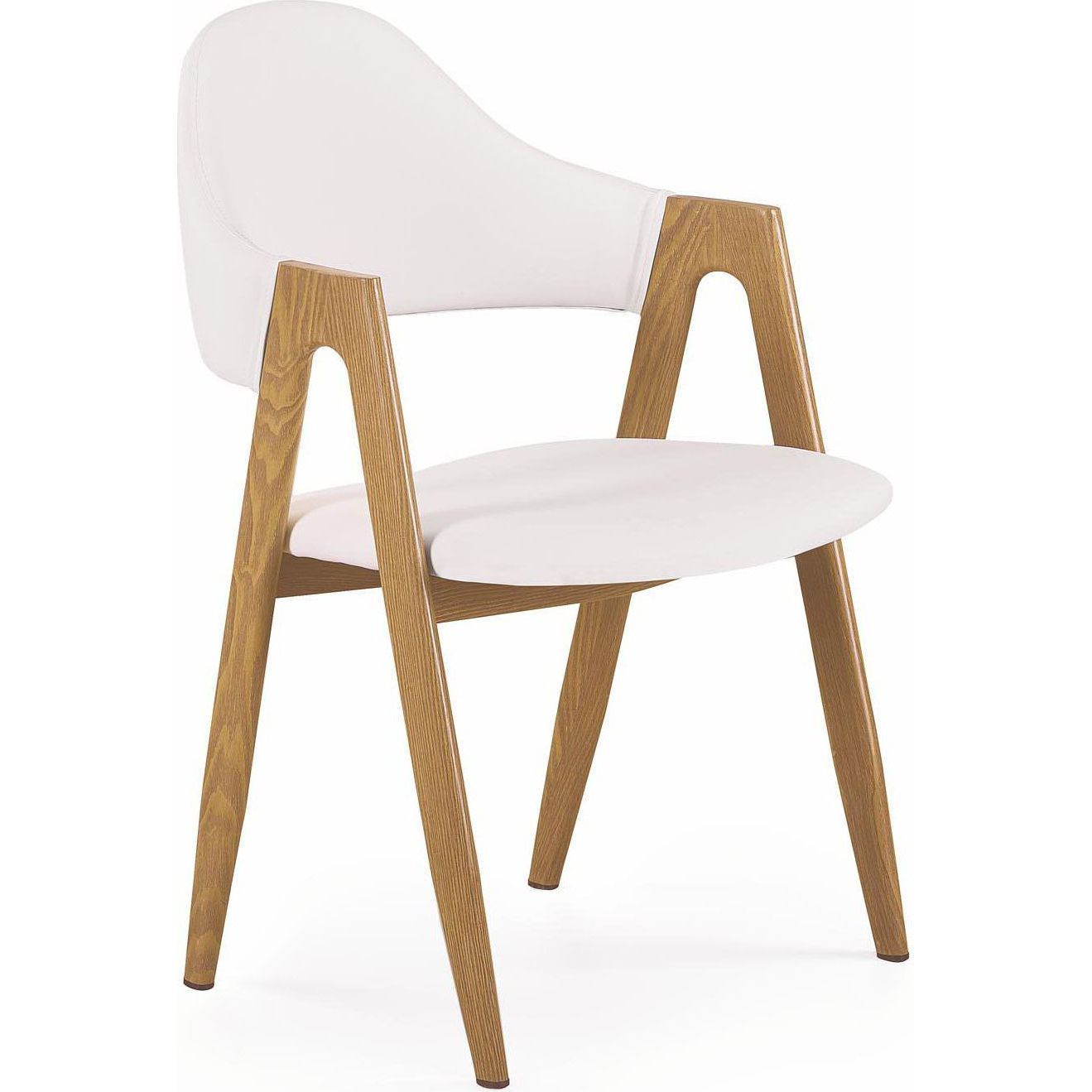 Стул кухонный Halmar K247 белый, V-CH-K/247-KR-BIALY