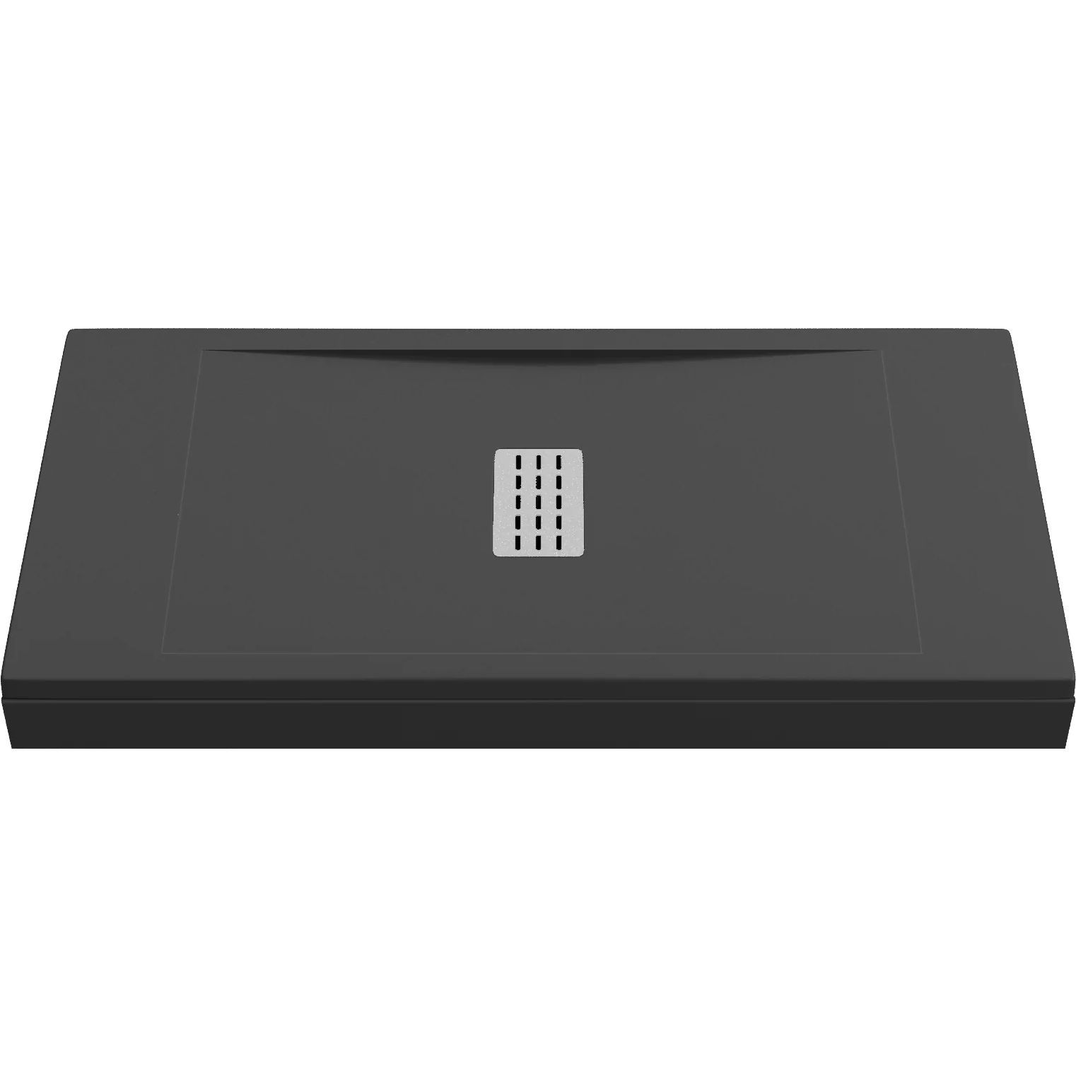 Мраморный душевой поддон Good Door Flow черный