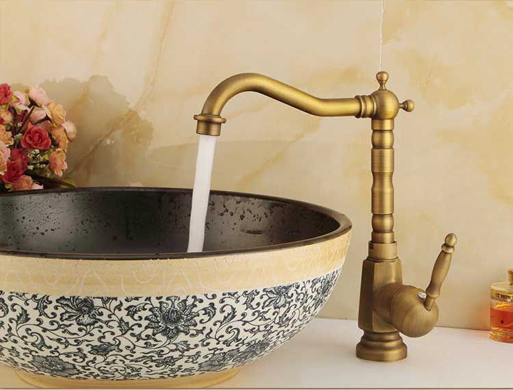 Смеситель для кухни Rea Bona Old Gold, REA-B2150