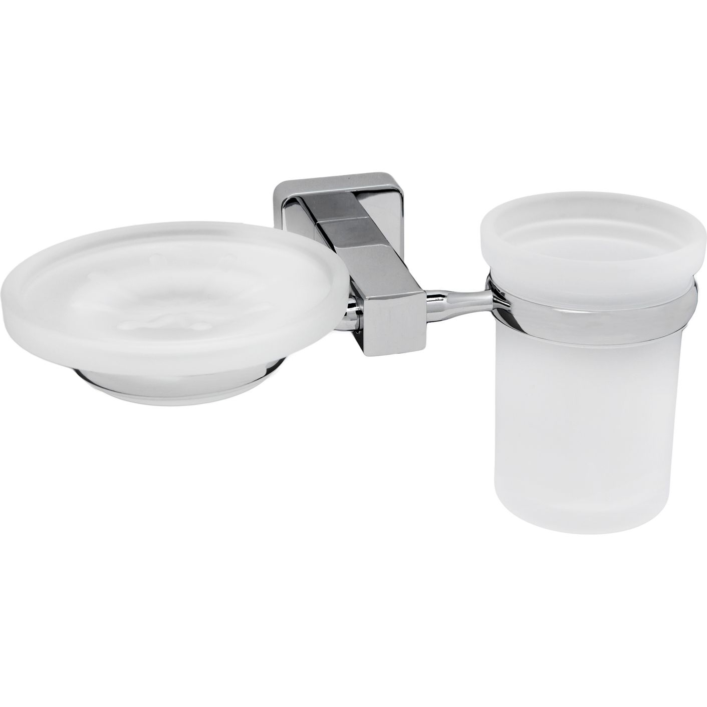 Держатель стакана и мыльницы WasserKRAFT Lippe, K-6526