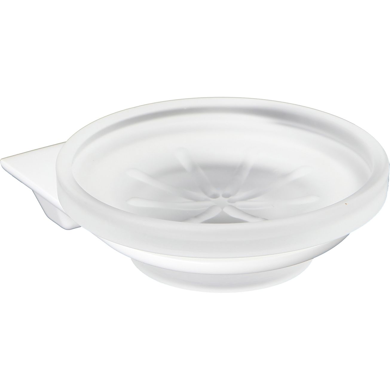 Мыльница стеклянная WasserKRAFT Kammel, K-8329WHITE