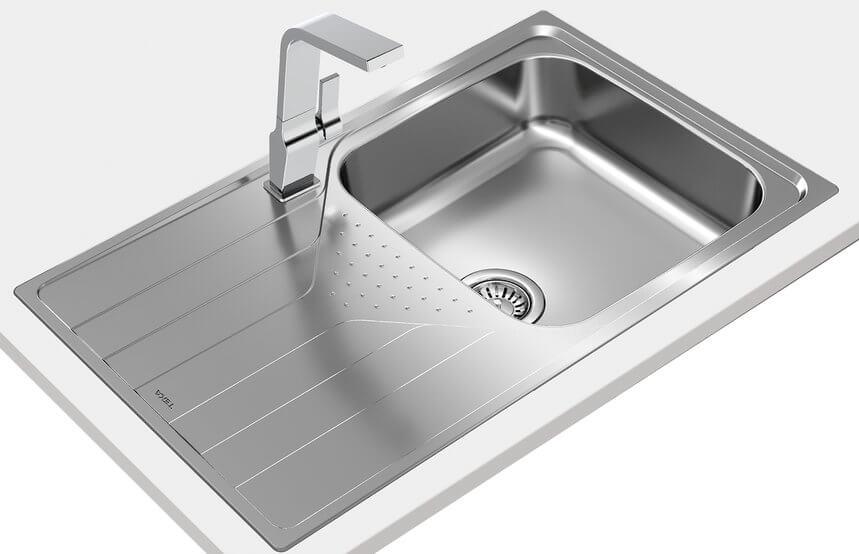 Кухонная мойка Teka UNIVERSE 50 T-XP 1B 1D PLUS POLISHED, 115110022