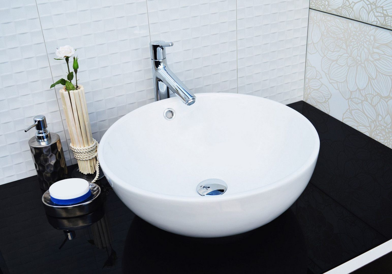 Раковина для ванной Ceramalux 43x43, 9003А