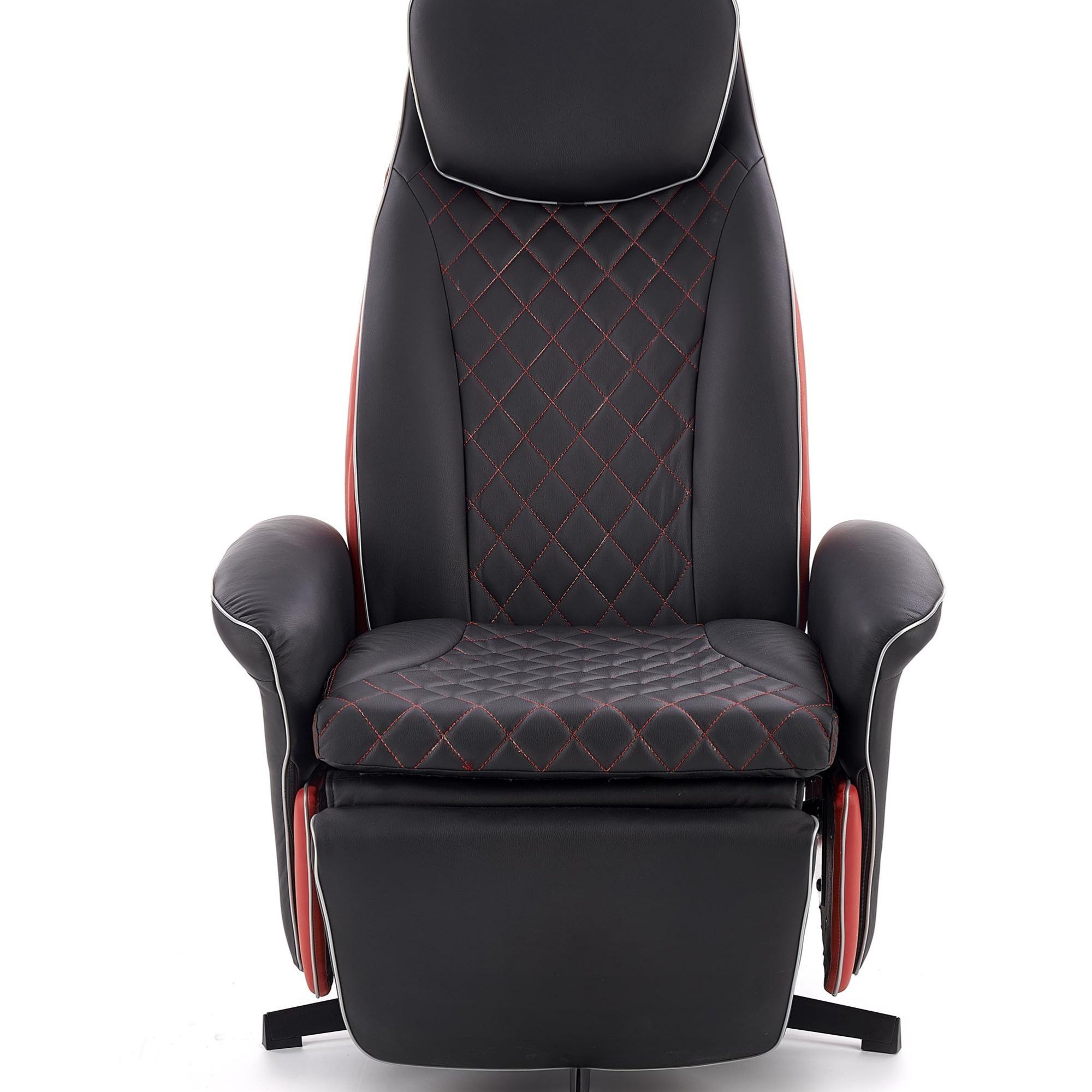 Кресло Halmar Camaro черный/красный, V-CH-CAMARO-FOT