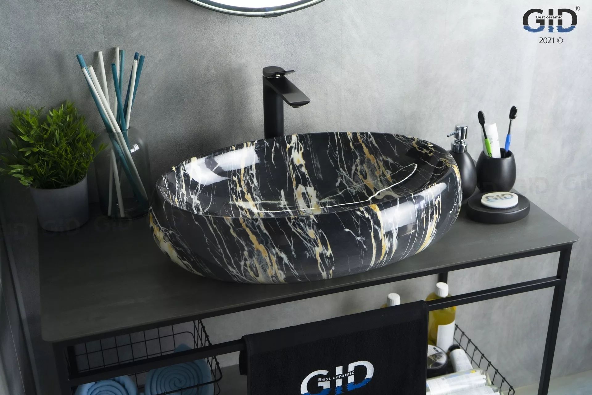 Умывальник Gid MNC163 60x41, 54405