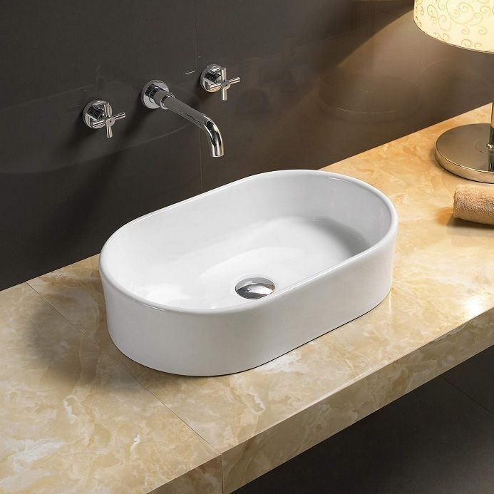 Раковина для ванной Ceramalux 55.5x34.5, 9025