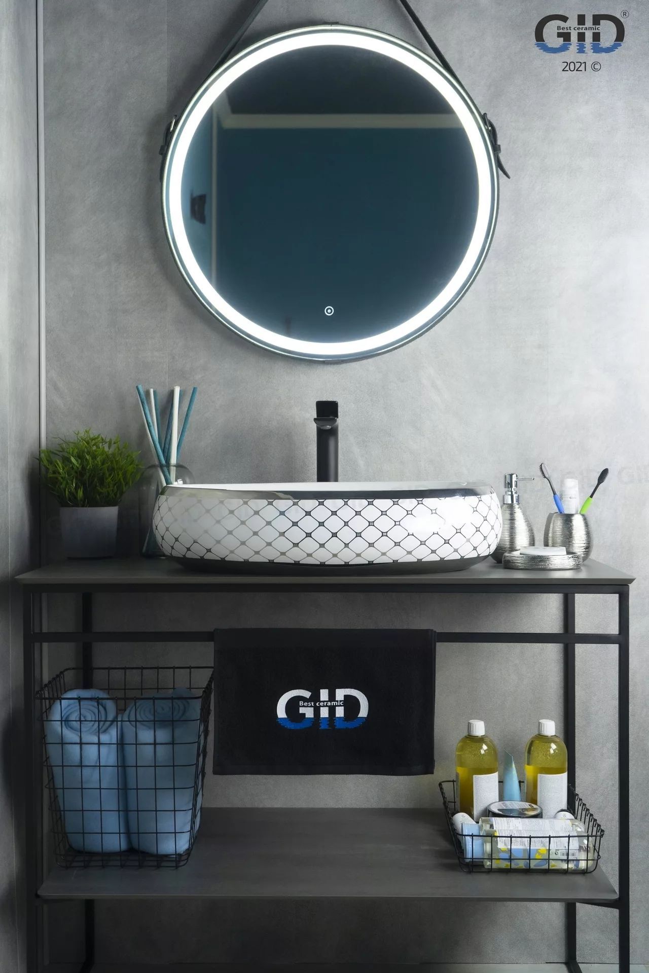 Умывальник Gid NC262 60x41, 52201