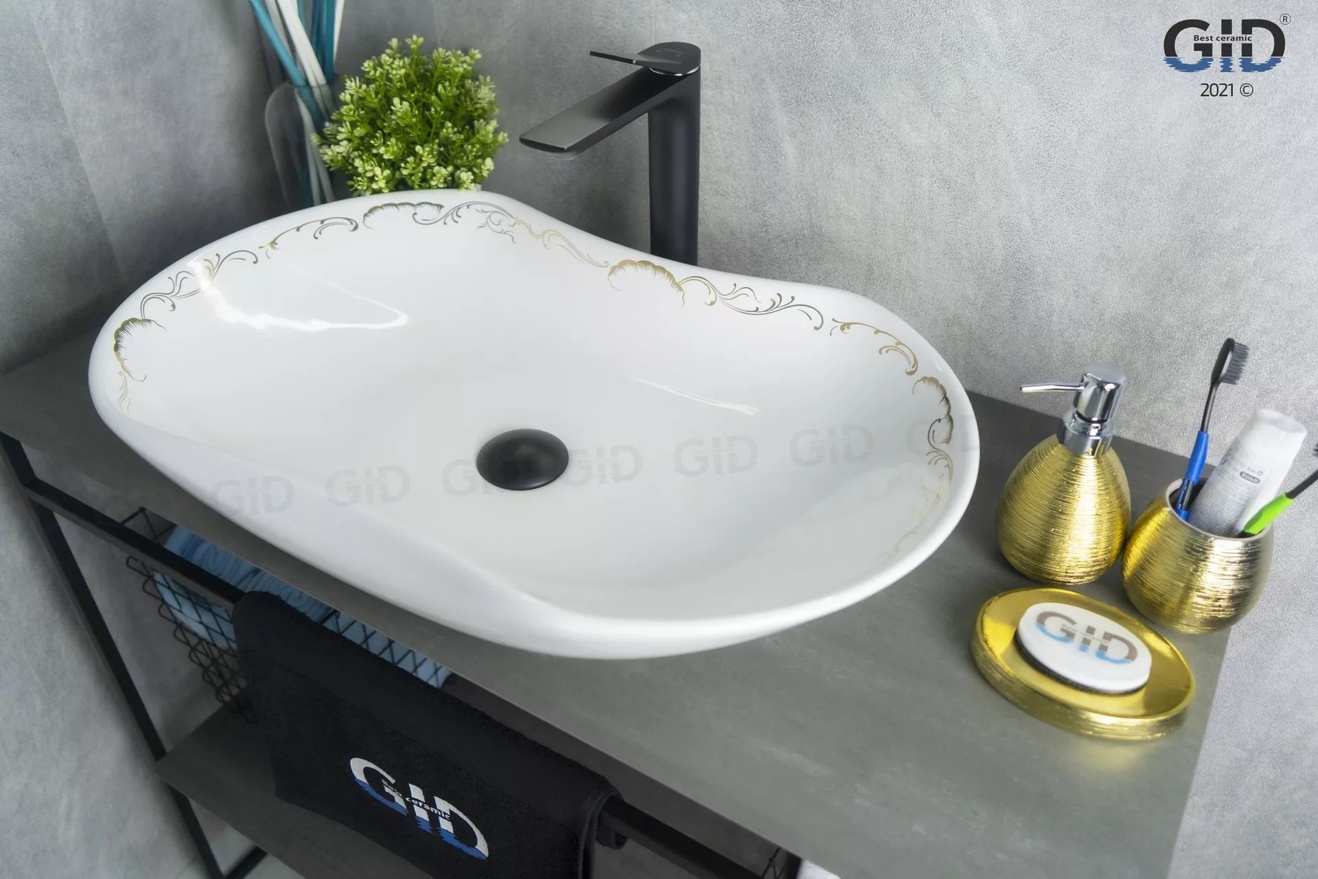 Умывальник Gid NC460 66.5x41, 52221