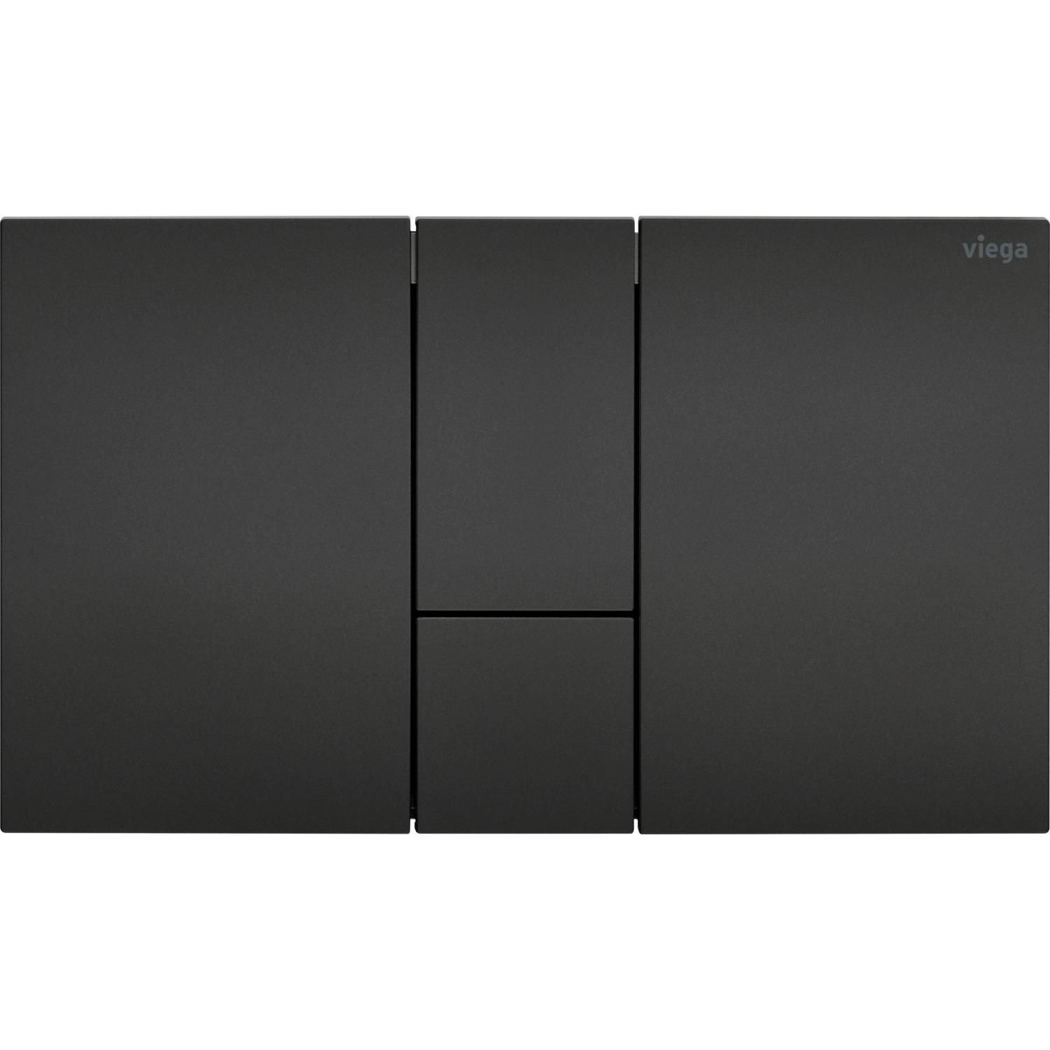 Кнопка смыва Prevista для инсталляции Viega Visign for Style 24, черный матовый, 801748