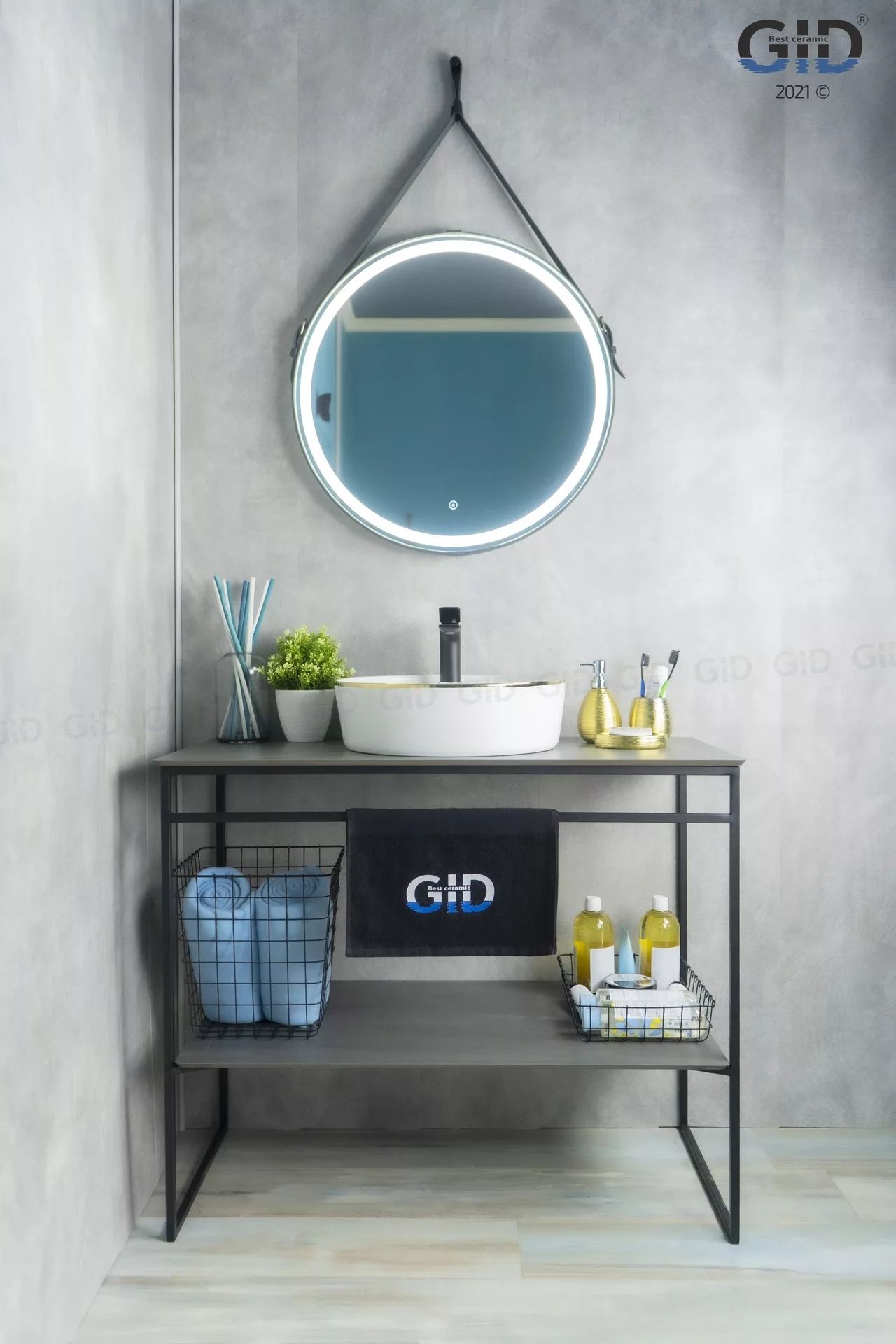 Умывальник Gid D1306H011 44x44, 53314