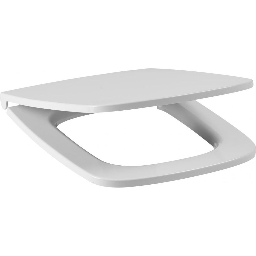 Подвесной унитаз Santek Нео Rimless, тонкое сиденье дюропласт Soft Close, 1.WH30.2.411