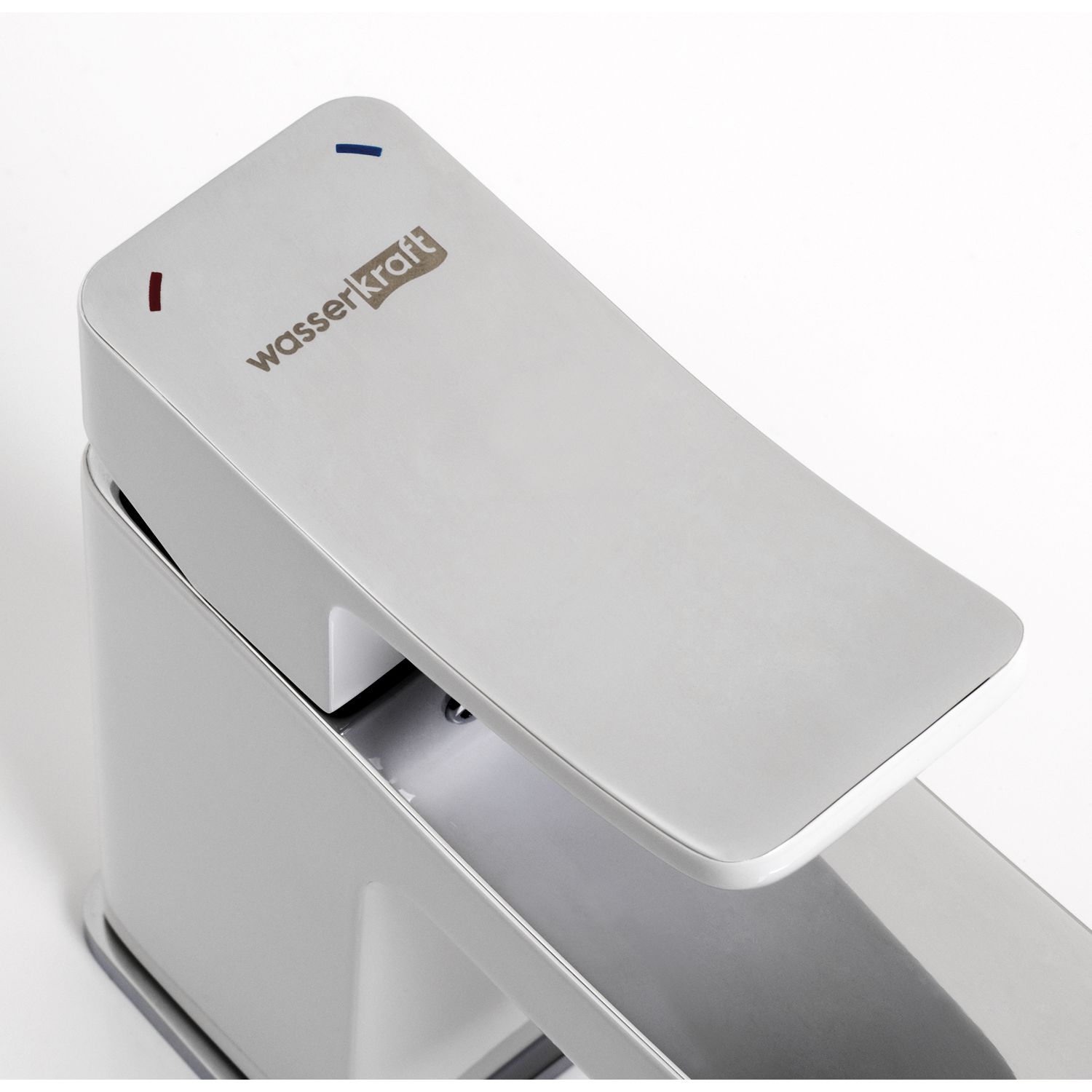 Смеситель для умывальника WasserKRAFT Aller, 1063WHITE