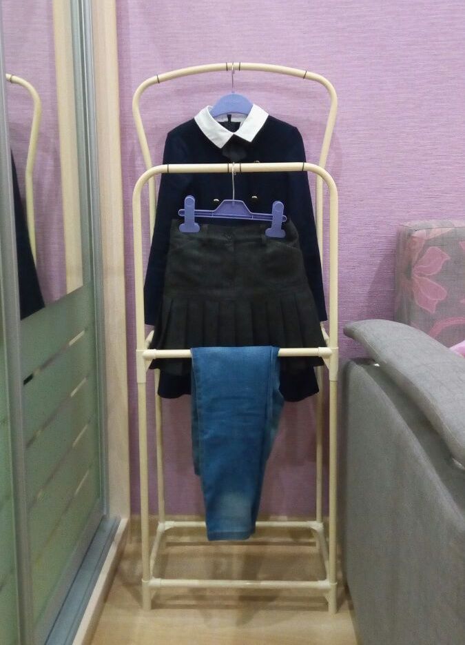 Вешалка для костюма Sheffilton SHT-SUR3 ваниль/бежевый, 189700