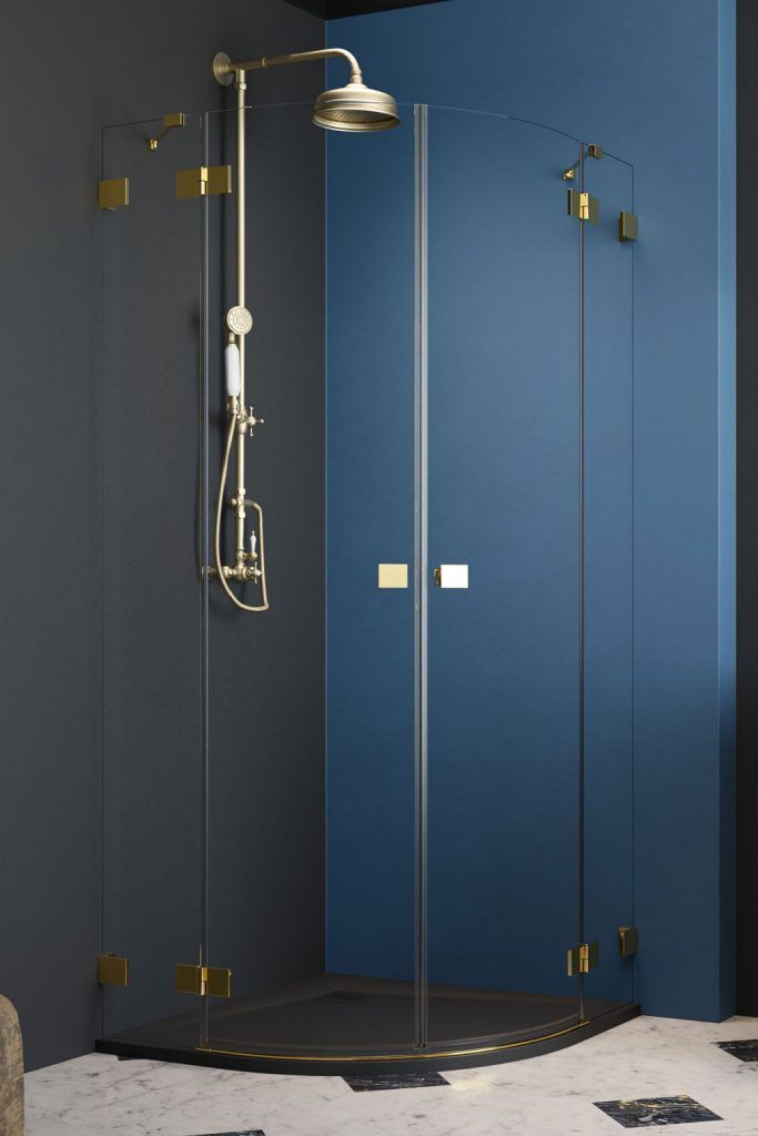 Душевая кабина Radaway Essenza Pro Gold PDD 90x90