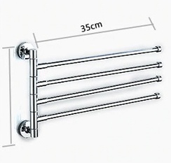 Полотенцедержатель с 4 планками Ledeme L114