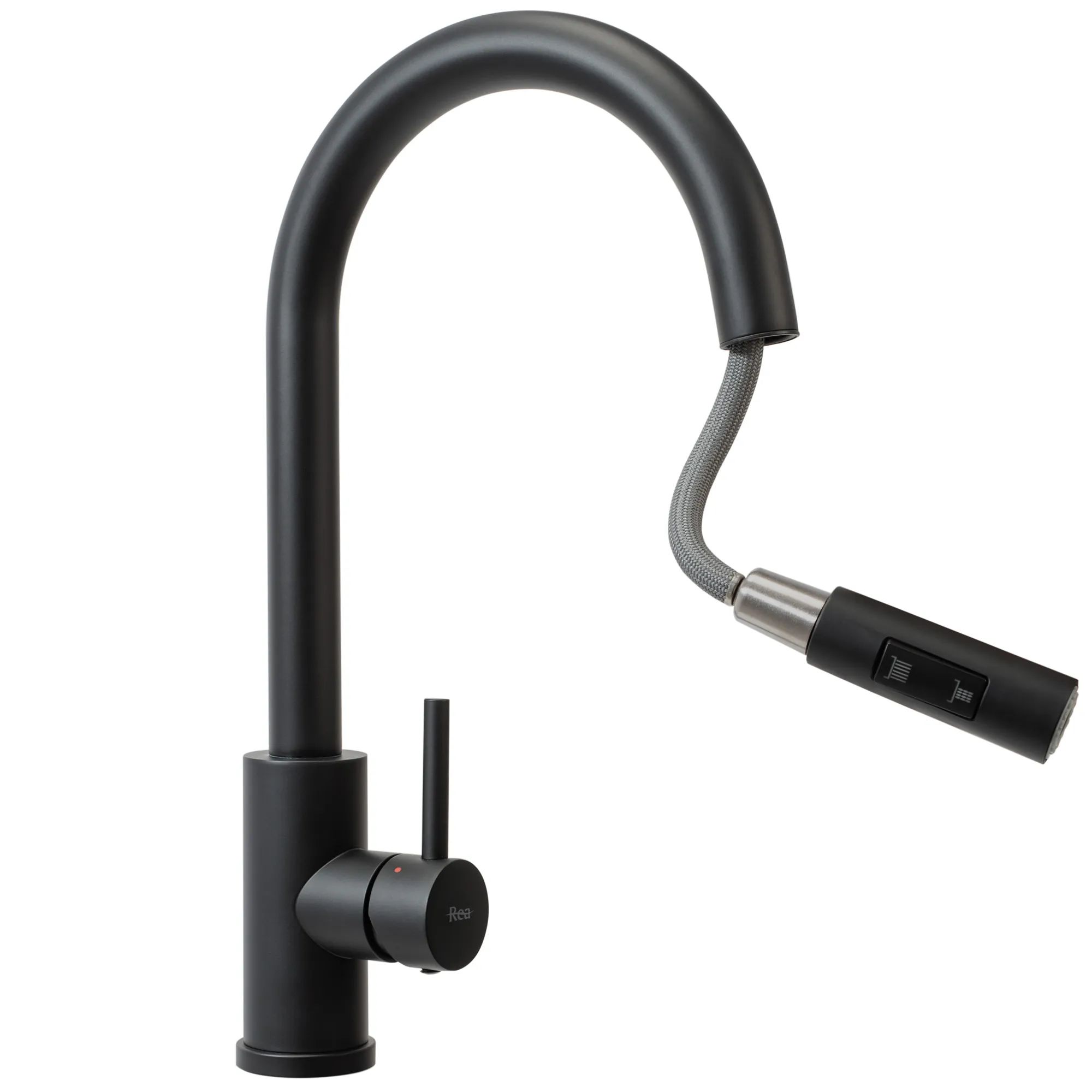 Смеситель для кухни Rea Fresh Black, REA-B9147