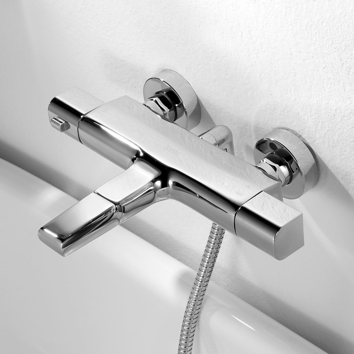 Универсальный смеситель для ванны с термостатом, Iddis Uniterm, UNISB02i74WA